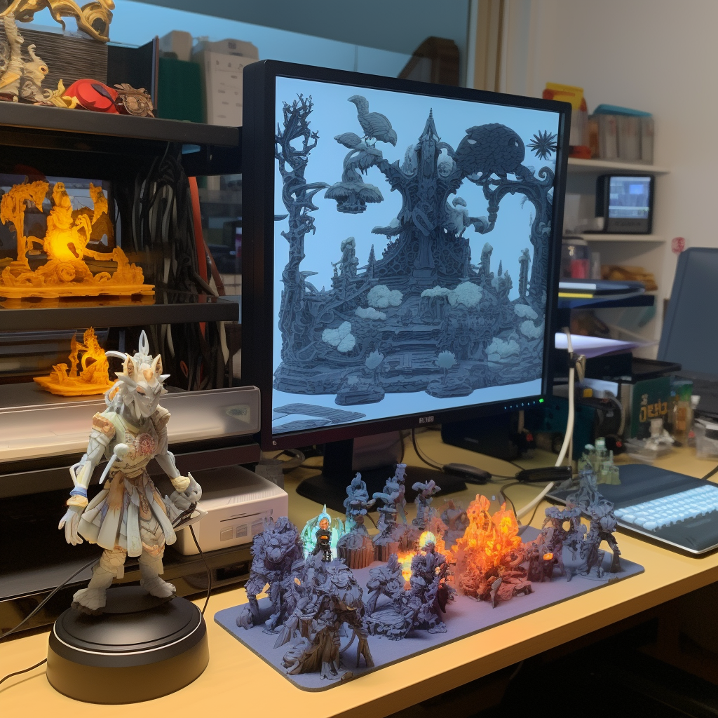 3D Printing Careers in the Anime and Gaming Industry