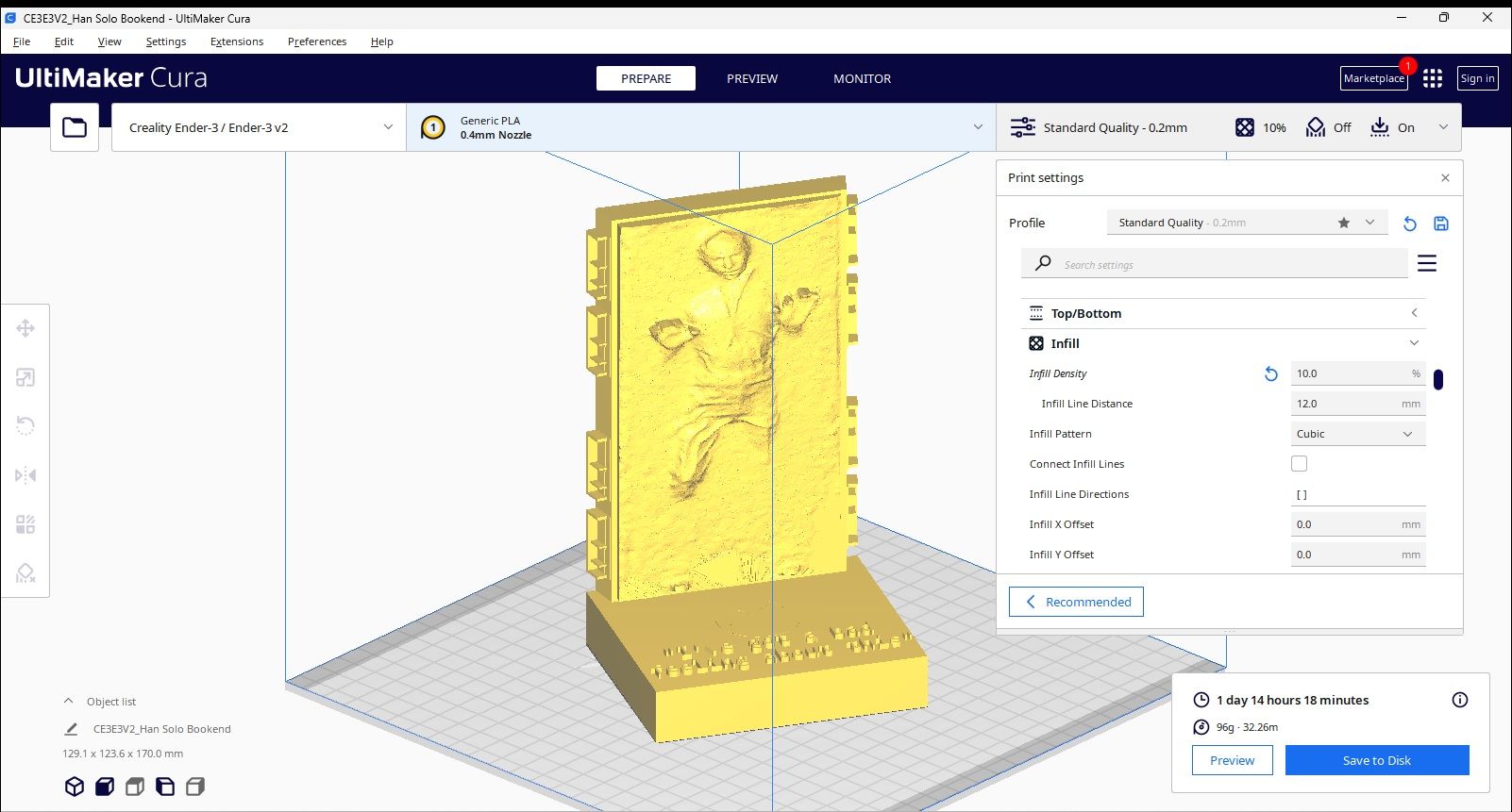 A computer screen shot of a gold statue
Description automatically generated