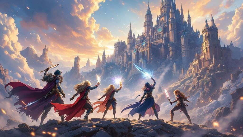 Granblue Fantasy Relink anime action RPG party battle
