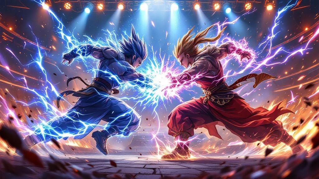 Guilty Gear Strive anime fighting game explosive combat