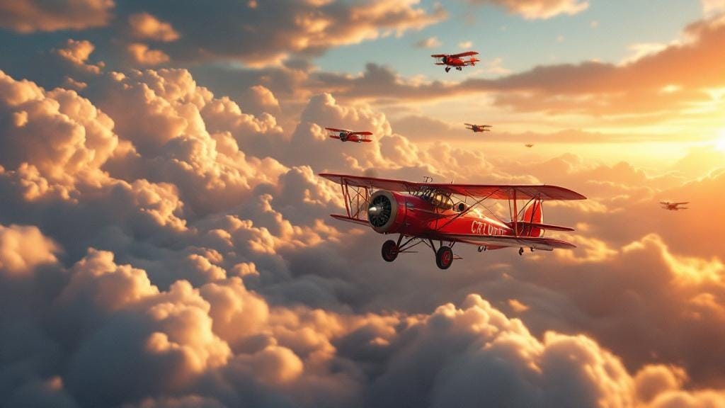Crimson Skies High Road to Revenge — 1930s air pirate dogfight