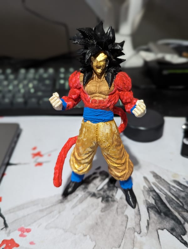 Day 10 of Geekmas - Super Saiyan 4 Goku